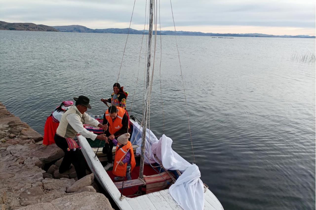 Hospedaje Rural La Florida En Llachon, Titicaca ปูโน ภายนอก รูปภาพ