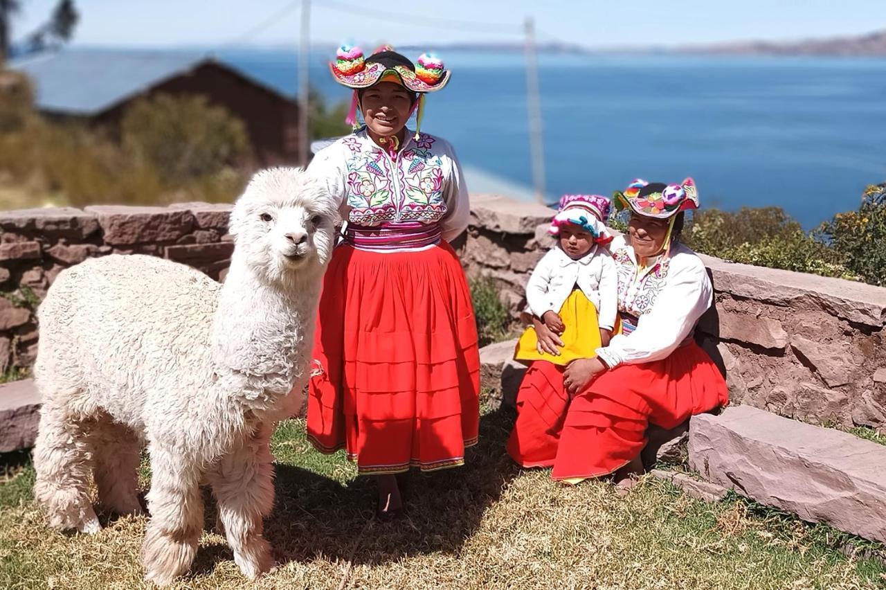 Hospedaje Rural La Florida En Llachon, Titicaca ปูโน ภายนอก รูปภาพ