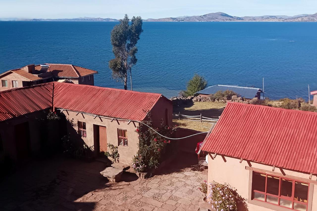 Hospedaje Rural La Florida En Llachon, Titicaca ปูโน ภายนอก รูปภาพ