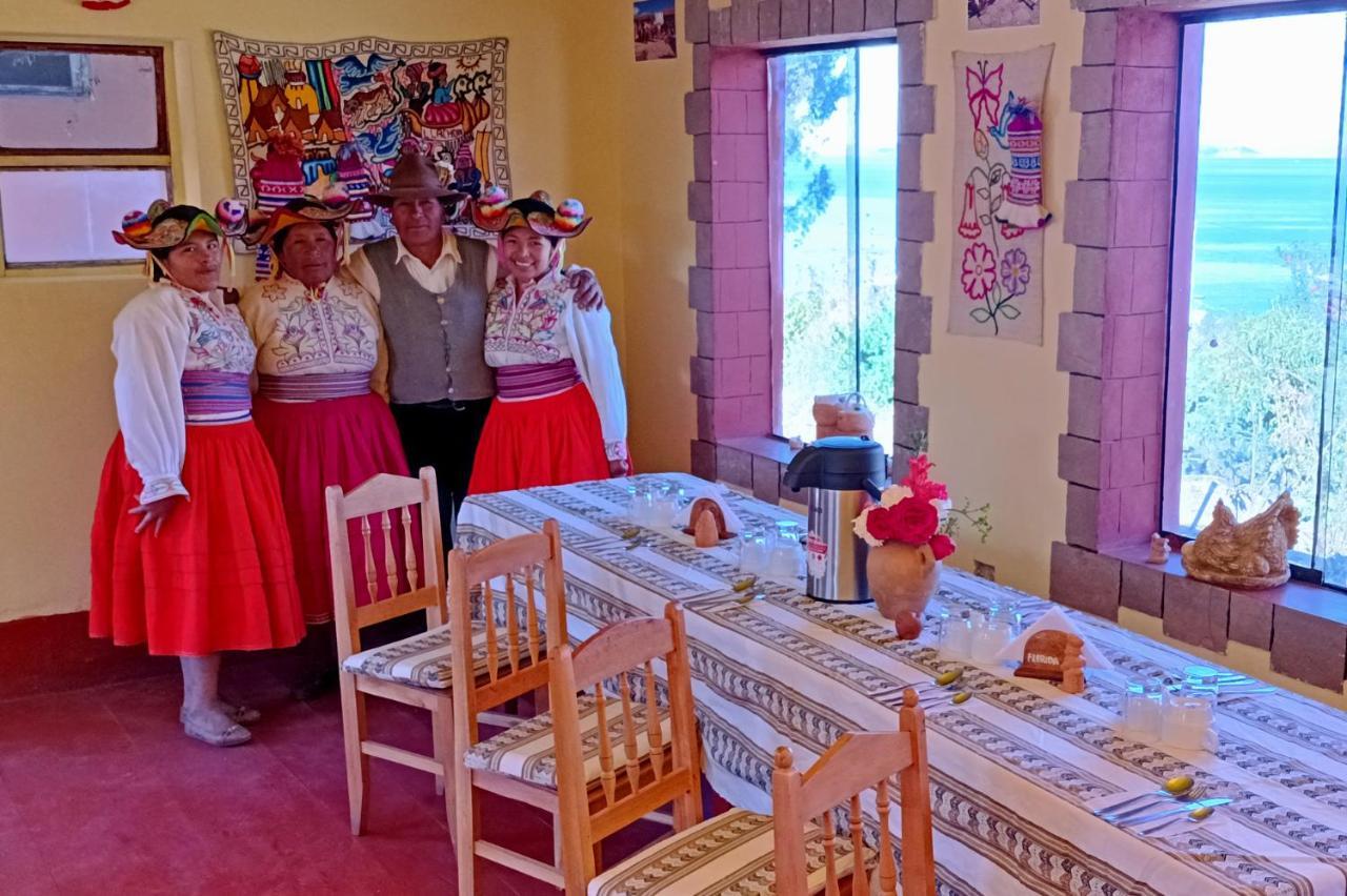 Hospedaje Rural La Florida En Llachon, Titicaca ปูโน ภายนอก รูปภาพ