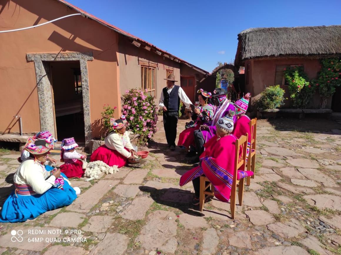 Hospedaje Rural La Florida En Llachon, Titicaca ปูโน ภายนอก รูปภาพ
